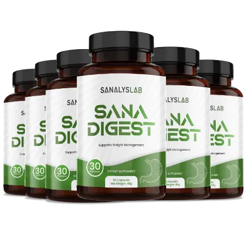 6 bottles of SanaDigest